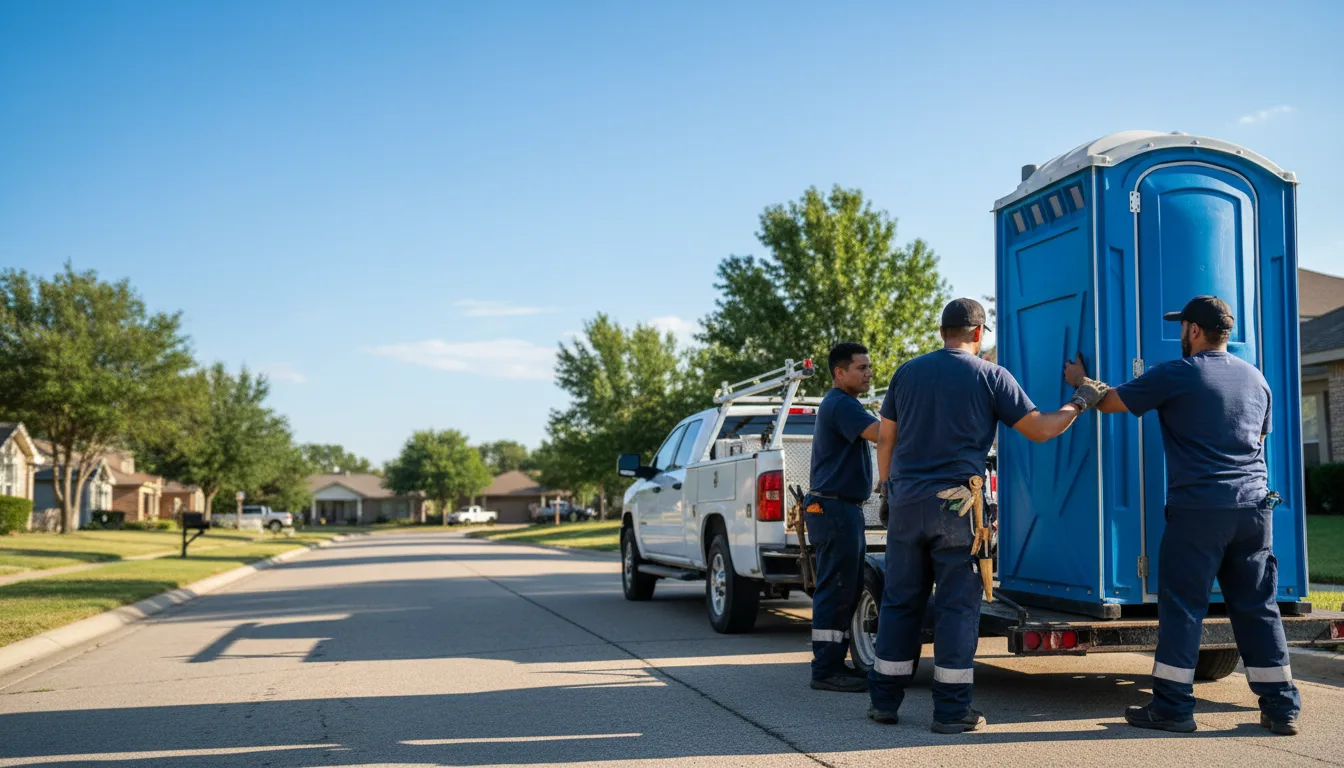 Portable Toilet Rental in Omega, OK near me